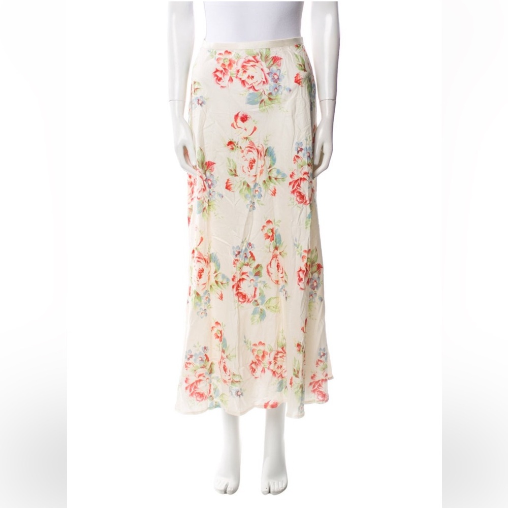 New Ralph Lauren Maxi Floral Skirt